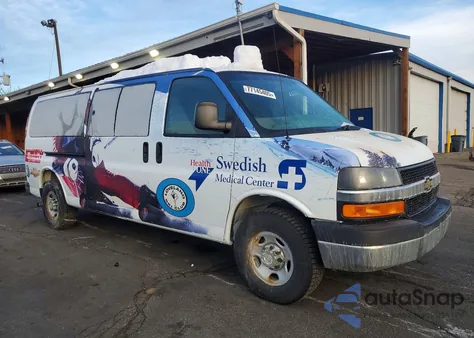 2012 Chevrolet Express G3500 Lt из США, поврежденный, VIN 1GAZG1FG3C1118466